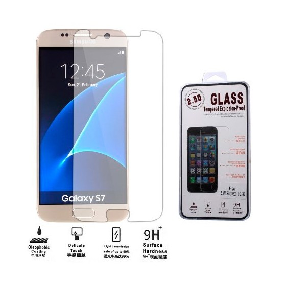 Protector pantalla cristal templado 0.25mm Samsung Galaxy S7 G930