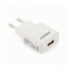 Cargador de red USB 1A blanco