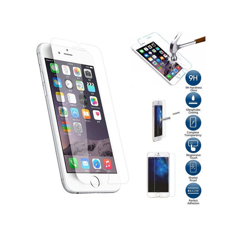 Protector de Pantalla de Cristal Templado - 9H Premium para iPhone