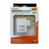 Cargador Rapido de Pared Enchufe 3 Puertos USB Adaptador de Movil y Tablet 25W