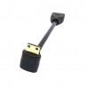 MINI HDMI MACHO CODO 90 GRADOS A HDMI HEMBRA CABLE ADAPTADOR 1080P TABLET PC