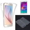 FUNDA 360º PARA SAMSUNG GALAXY J5 PRO J530 DE GEL TRANSPARENTE DOBLE FUNDA TAPA DELANTERA TACTIL TPU COVER