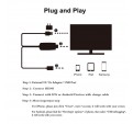 CABLE ADAPTADOR 3 EN 1 HDMI HDTV FULL HD PARA IPHONE IPAD ANDROID TV PLUG & PLAY