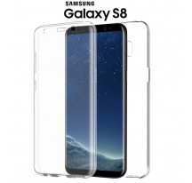 Funda Proteccion Total 360º Trasparente Gel TPU Hibrida para Samsung Galaxy S8