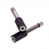 PACK ADAPTADOR DE ENTRADA ESTÉREO JACK DE 3,5 MM (F) A SALIDA MONO JACK DE 6,35