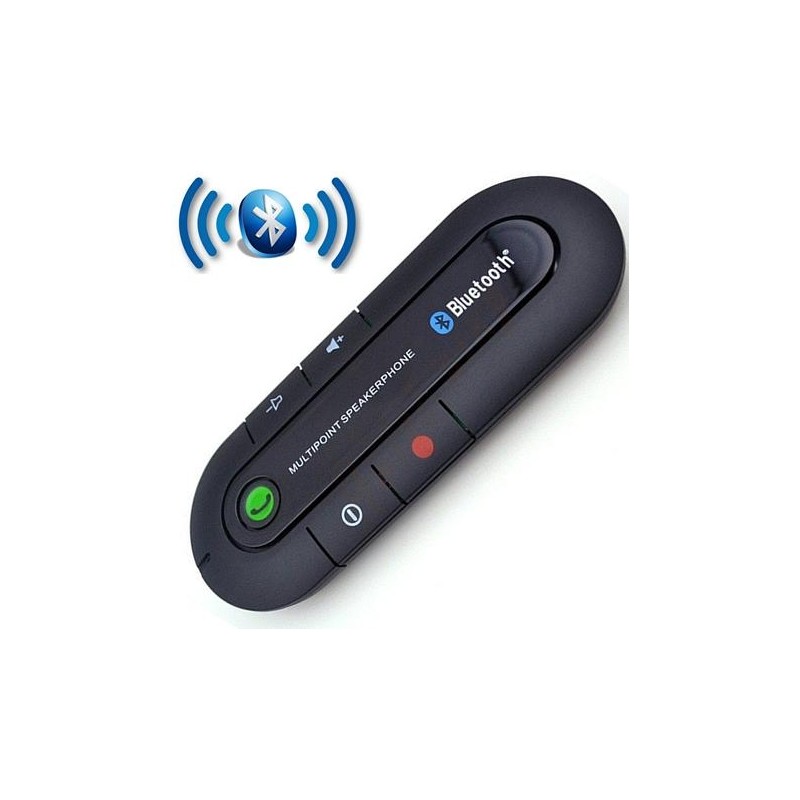 Retoo Kit Manos Libres Bluetooth para Coche con Control de Volumen y  Escucha de música, con batería hasta 16 Horas Compatible con Phone,  Samsung, : : Electrónica