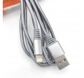 Cable DE Carga Y Transferencia DE Datos USB A Lightning 8 iOS 1.5 M Compatible con iPhone 5 6 7 8 Y iPad