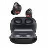 AURICULARES BLUETOOTH V5.0 TWS BLUETOOTH INALAMBRICO AURICULAR DEPORTIVO WATERPROOF NEGRO IPX5 I93 2200MAH