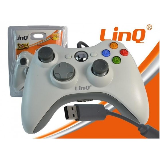 Mando Controlador Wirelles USB Gamepad Joypad Controller Para XBOX 360 LINQ