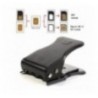 Cortador de tarjeta sim 3 en 1, sim / micro sim / nano sim